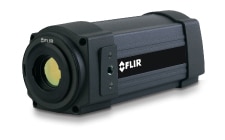 a close up the FLIRA310 imaging camera