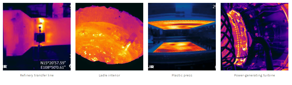 hot spots found with thermal imaging