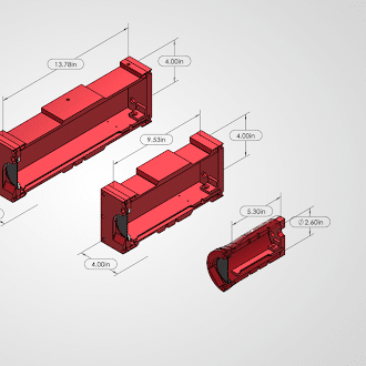 ViperVenom Enclosures w/Air Knife Dimensions