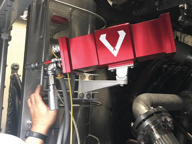 ViperVenom enclosure on bracket mount