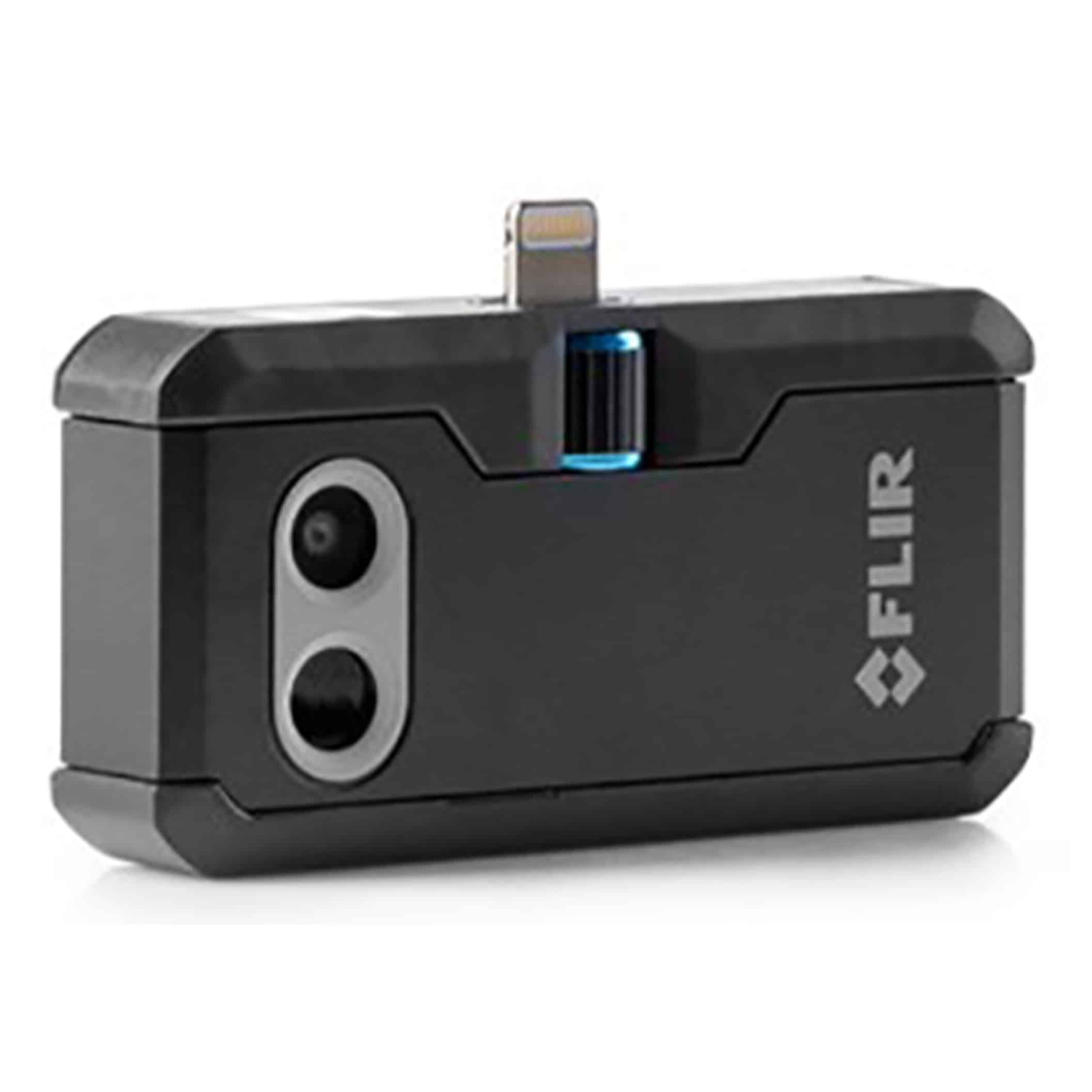 a close up of the FLIR ONE Pro camera for IOS
