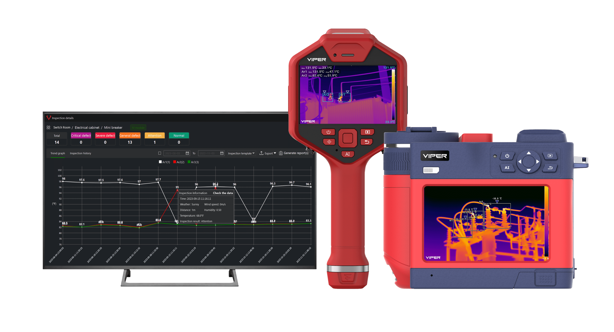 Route Assistant software - Viper portable thermal cameras