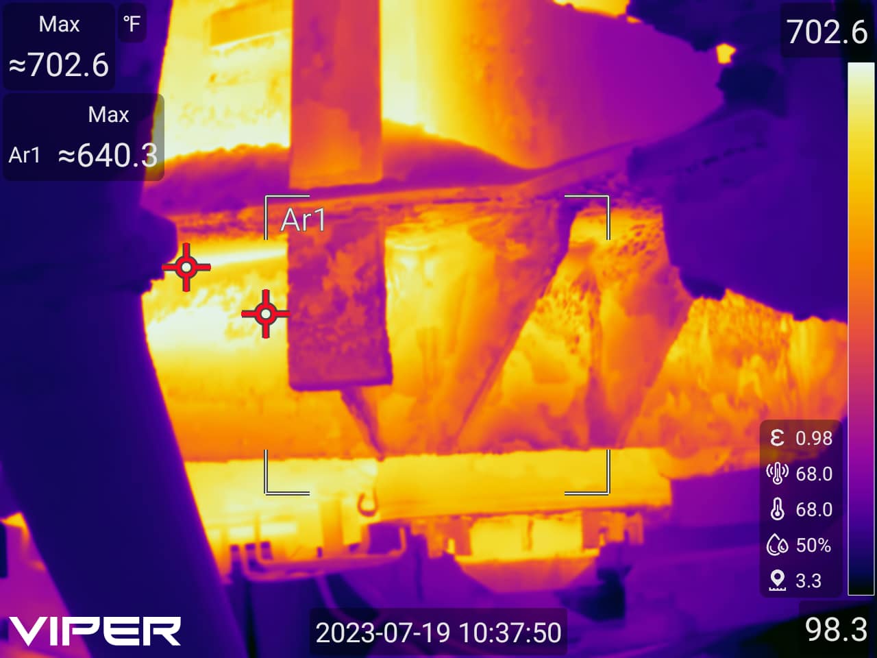 Viper portable thermal imaging cameras for infrared inspection