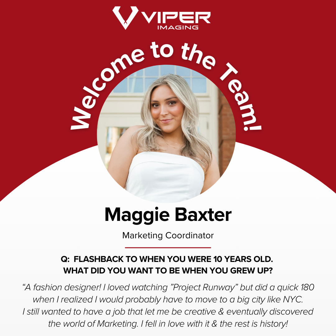 Welcome to the team Maggie Baxter!