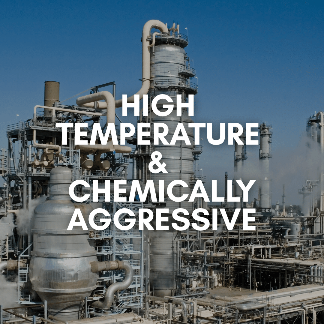 High Temperature and Chemically Aggressive Enclosures