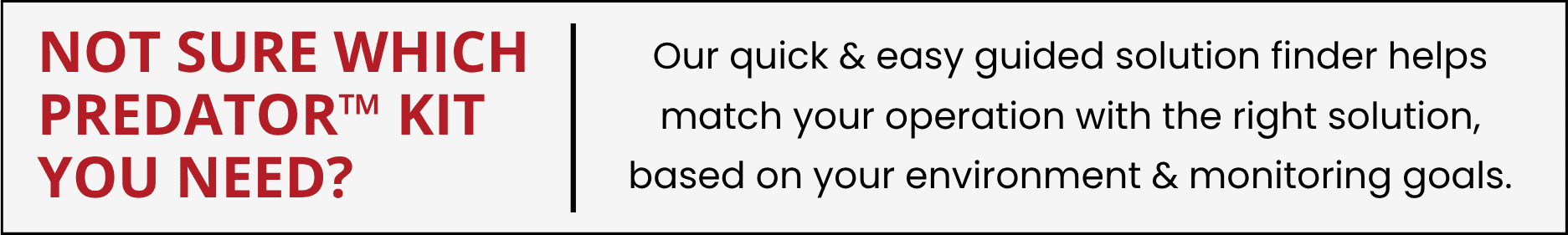 Viper Imaging Predator Kit Match Questionnaire