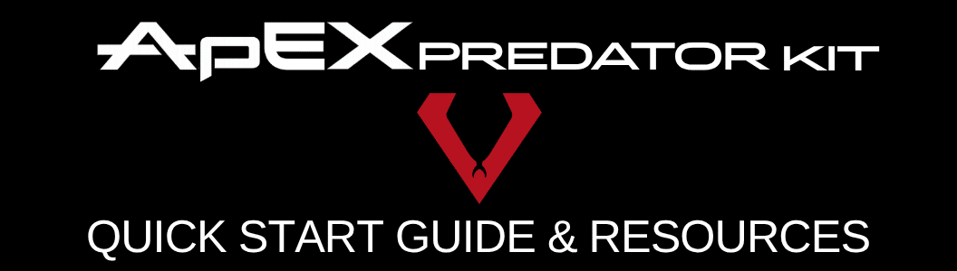 Instriction Quick Guide ApEX Predator Quick Start Guide - Viper Imaging